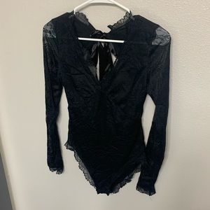Anthropologie lace body suit